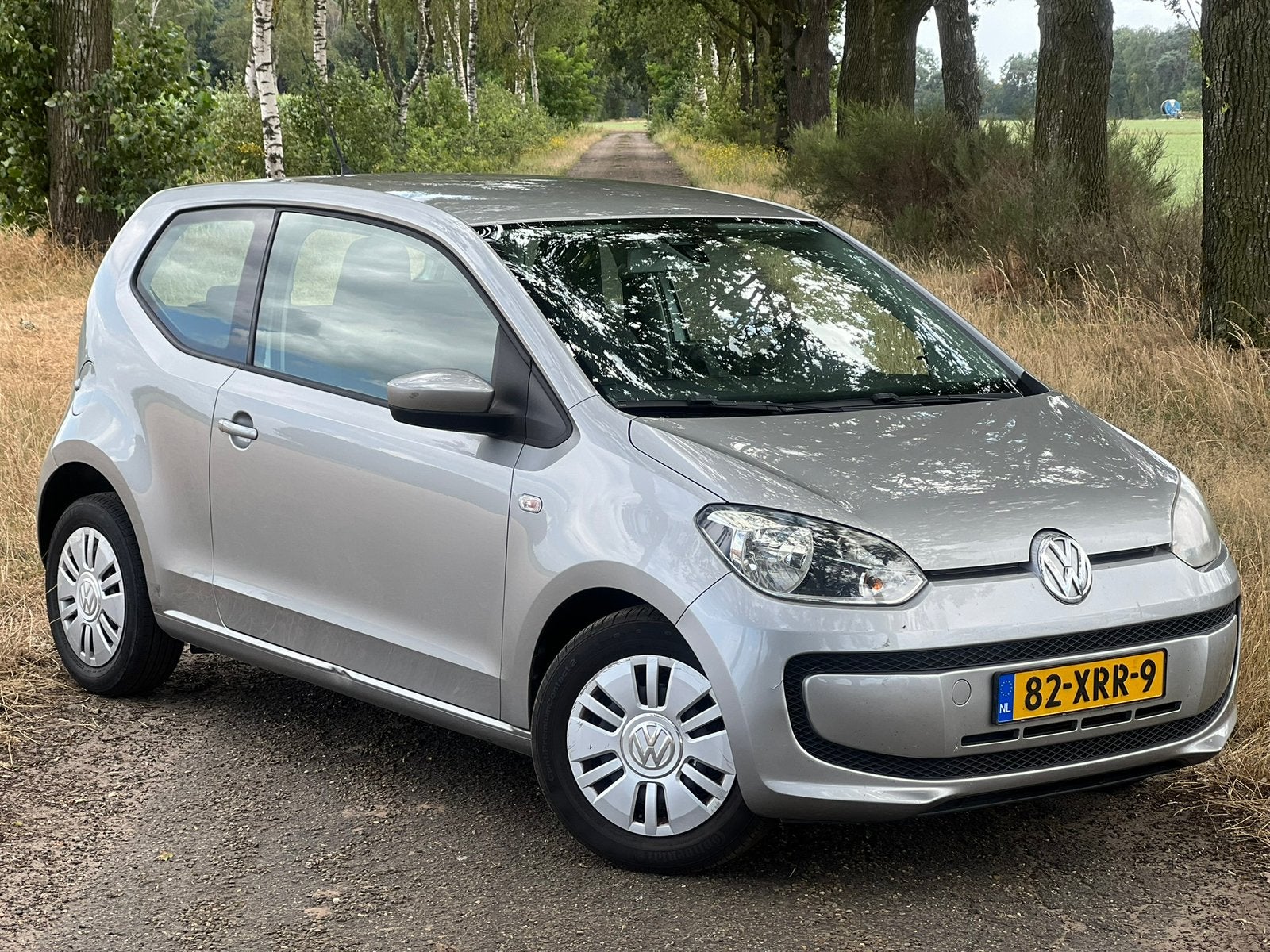 Volkswagen up! 1.0 | 2012 | Grijs | Airco | Navi |, Auto's, Voorwielaandrijving, Stof, Up!, 840 kg