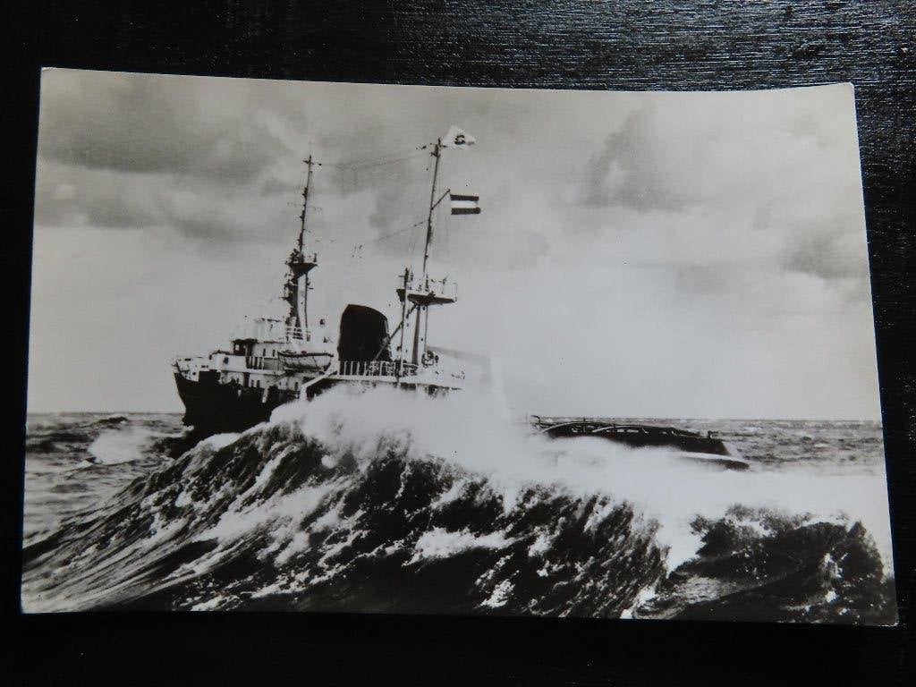 ansichtkaart sleepboot "Witte zee" Smit & co, Ophalen of Verzenden, Gebruikt, Motorboot, Kaart, Foto of Prent