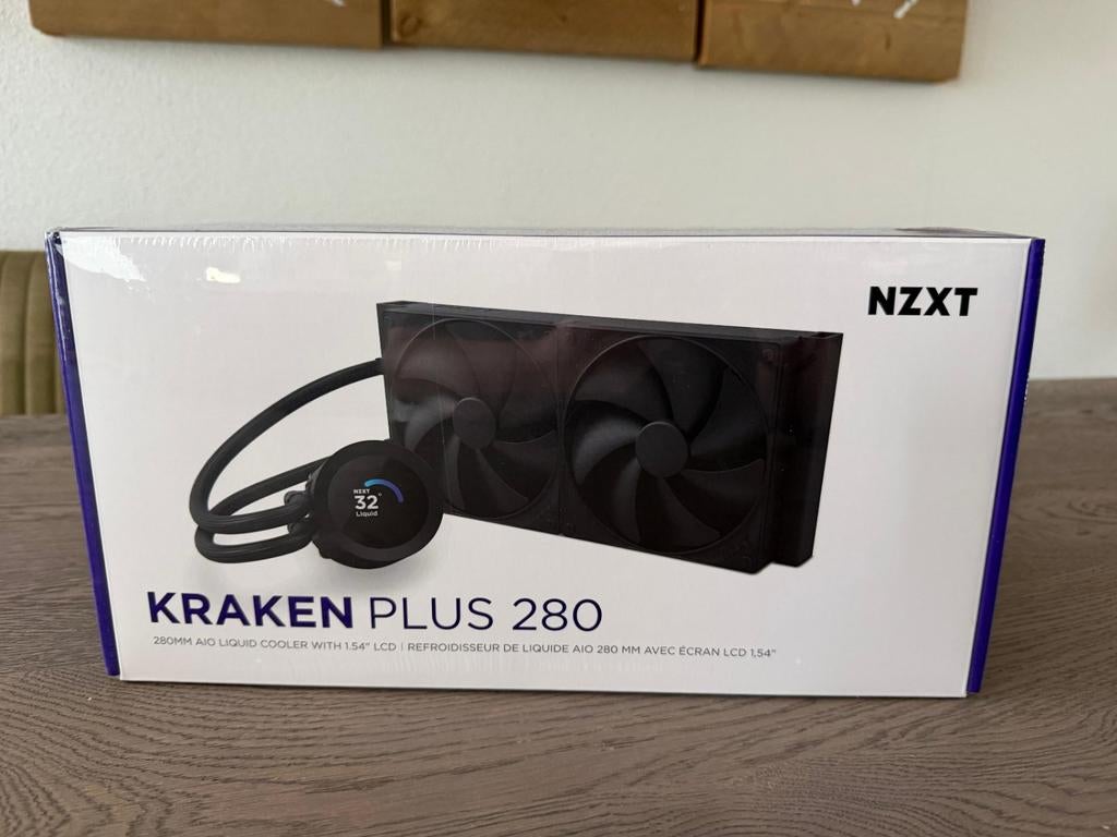 NZXT Kraken Plus 280 AIO Liquid Cooler - Nieuw in doos, Computers en Software, Computerkoelers, Ophalen of Verzenden, Nieuw, Waterkoeling