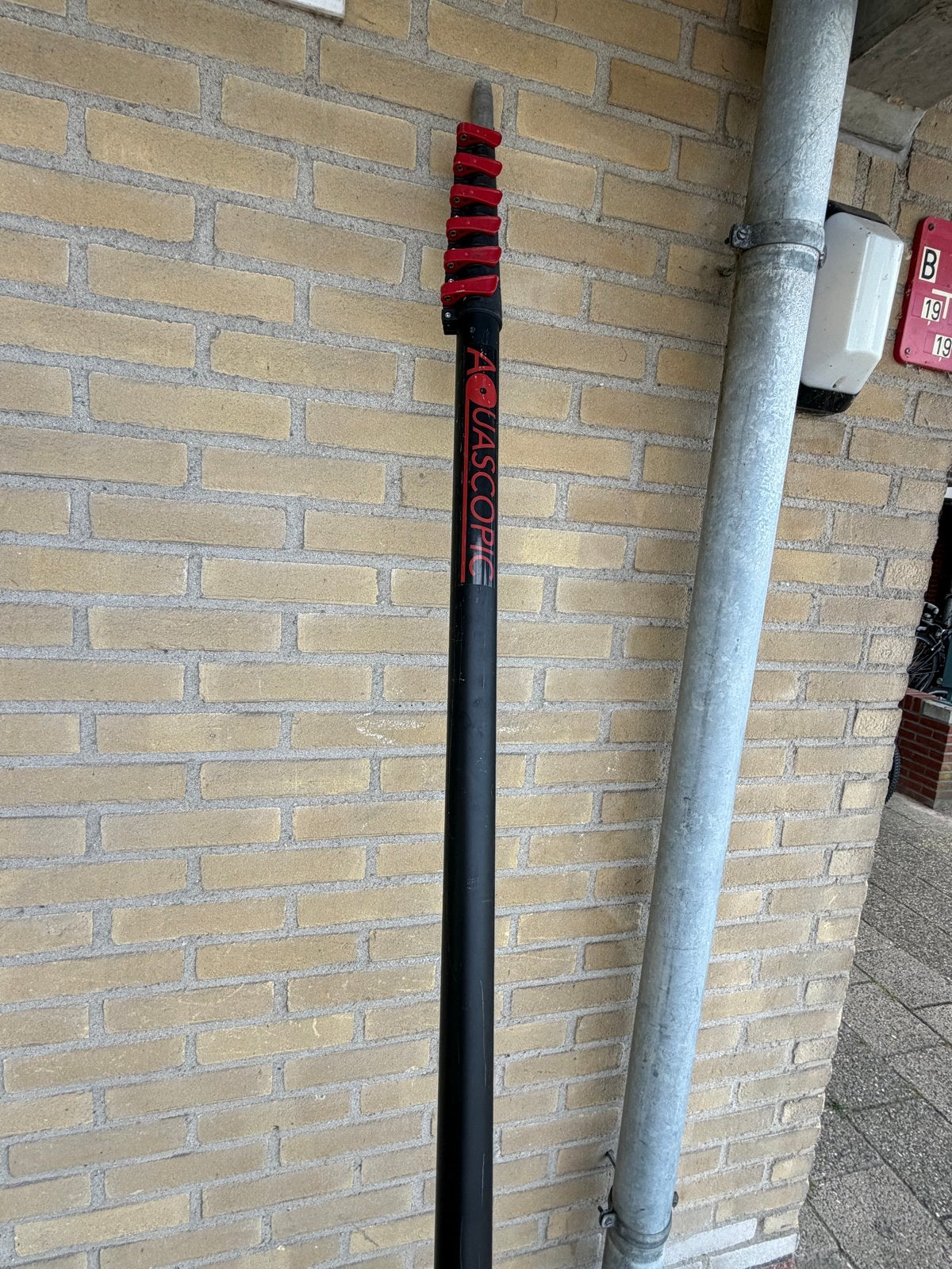 AGL Ascopic telescopische steel voor reiniging op hoogte, Ophalen of Verzenden, Gebruikt, Overige typen, Overige merken
