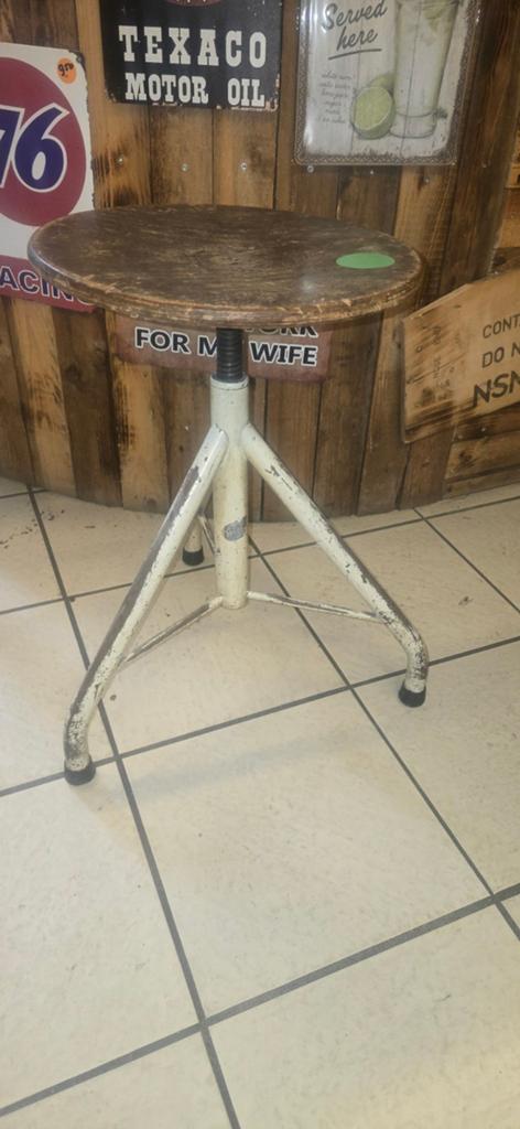 Vintage draai kruk Ahrend de Cirkel Friso Kramer ?, Ophalen, Hout