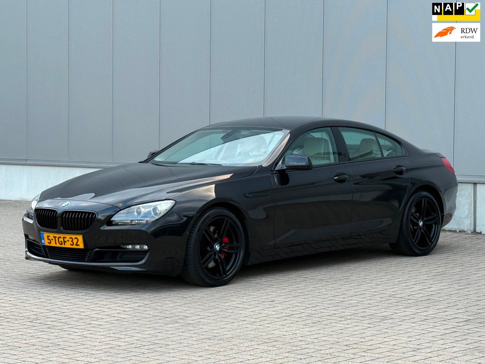 BMW 6-serie Gran Coupé 640i High Executive NAP, Auto's, BMW, Euro 5, Achterwielaandrijving, Beige, 320 pk