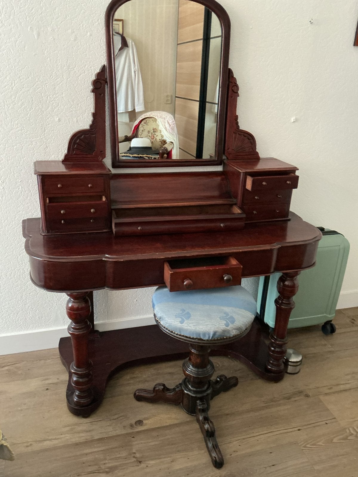 Mooie kaptafel, Ophalen, Zo goed als nieuw, 50 tot 100 cm, Minder dan 100 cm