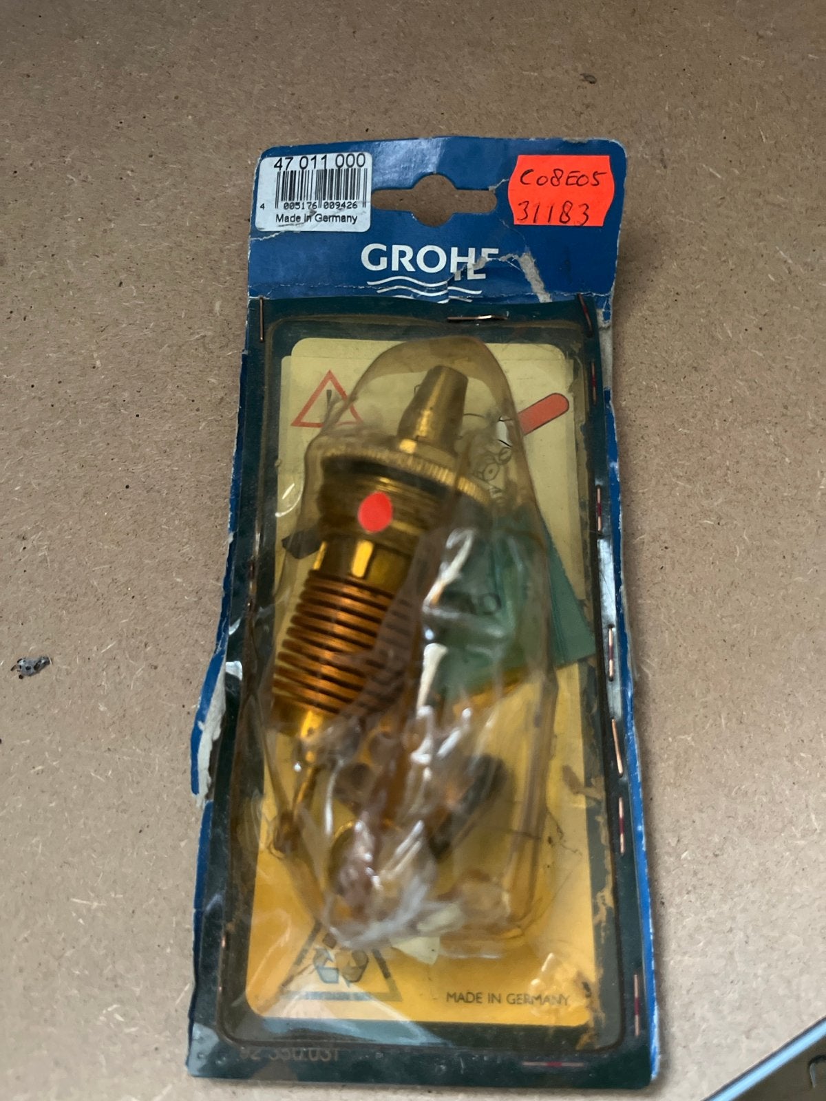 Grohe kraanonderdeel - Nieuw in verpakking, Ophalen, Nieuw, Koper, Kraan