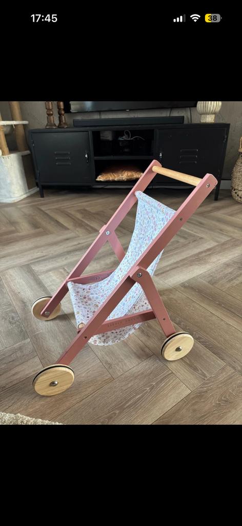 Little dutch poppenwagen, Kinderen en Baby's, Speelgoed | Poppen, Ophalen, Gebruikt, Babypop