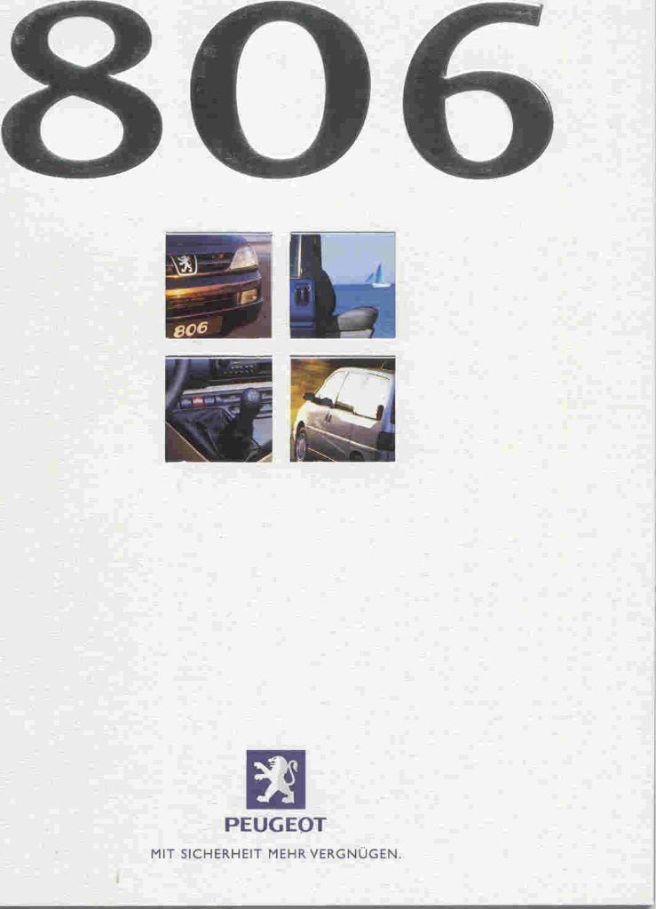 Peugeot 806 (1998), Ophalen of Verzenden, Nieuw, Peugeot