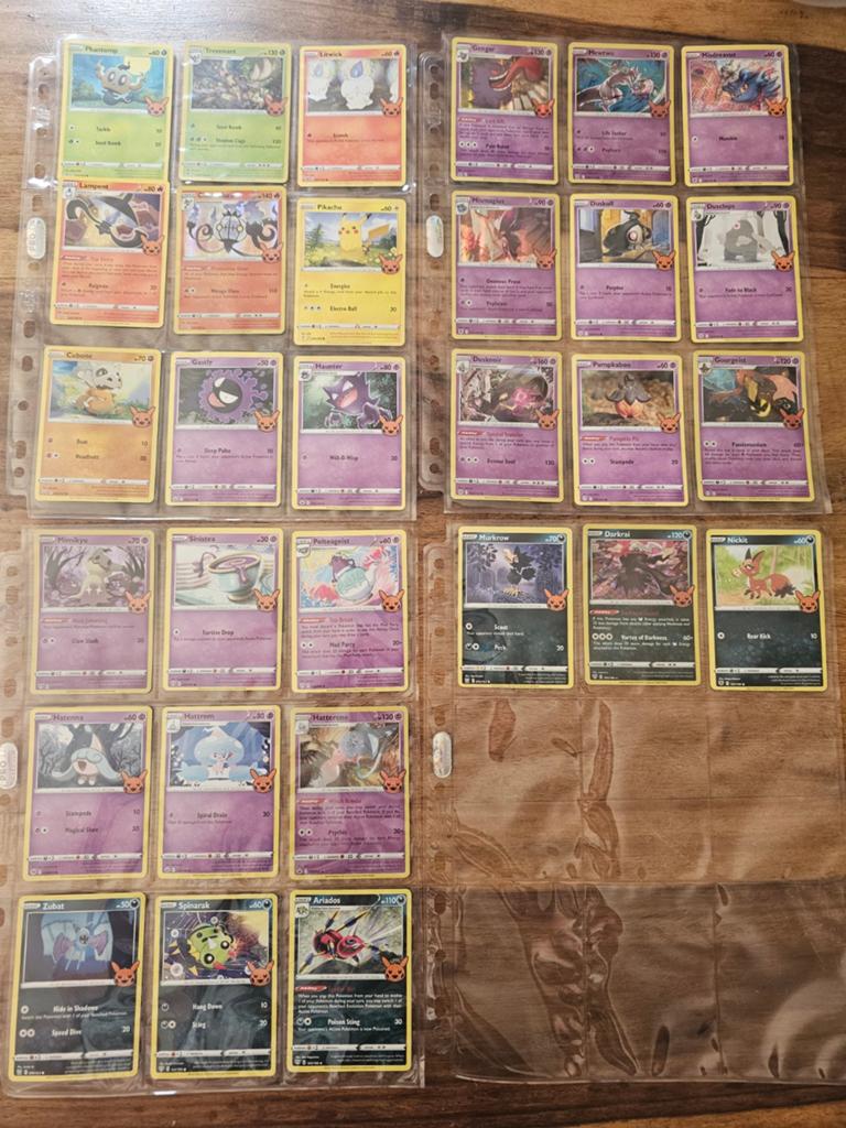 Volledige set Pokemon Halloween 2021, Ophalen of Verzenden