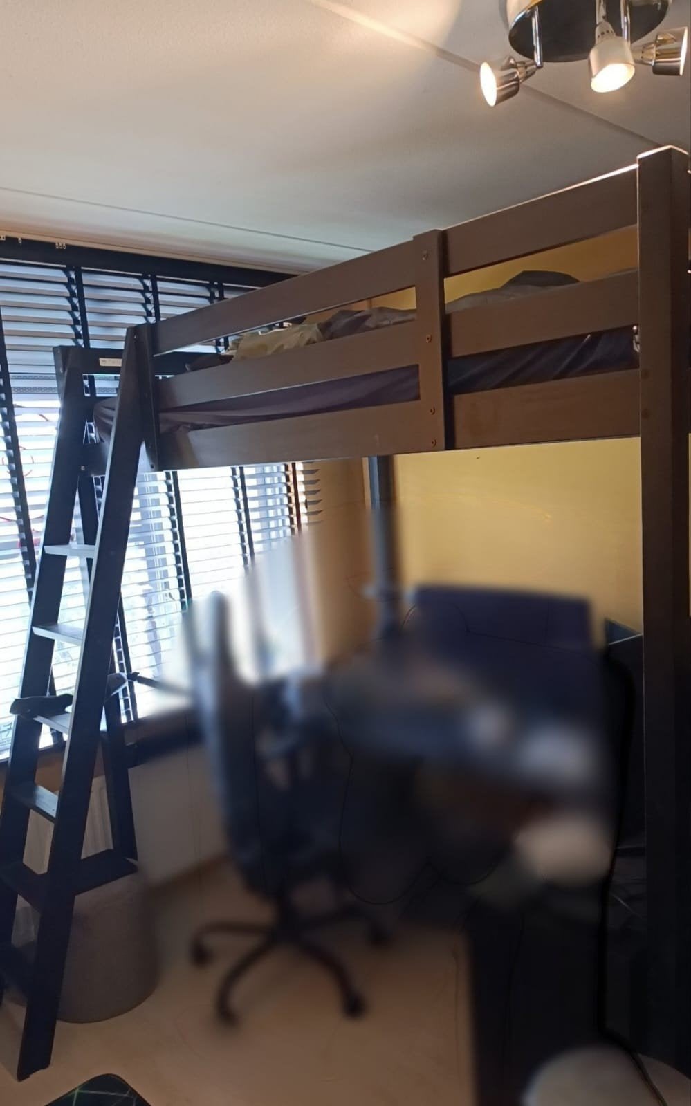 IKEA STORA Hoogslaper 140x200 – zo goed als nieuw, Huis en Inrichting, Slaapkamer | Stapelbedden en Hoogslapers, Ophalen, Hoogslaper