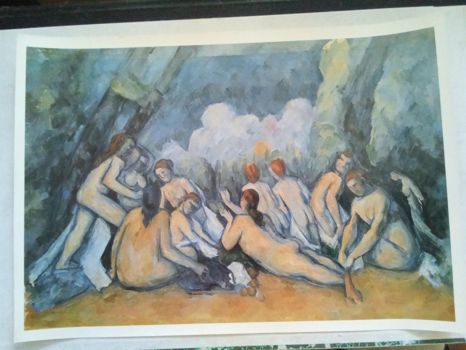Paul Cézanne print naakt erotiek, Ophalen of Verzenden