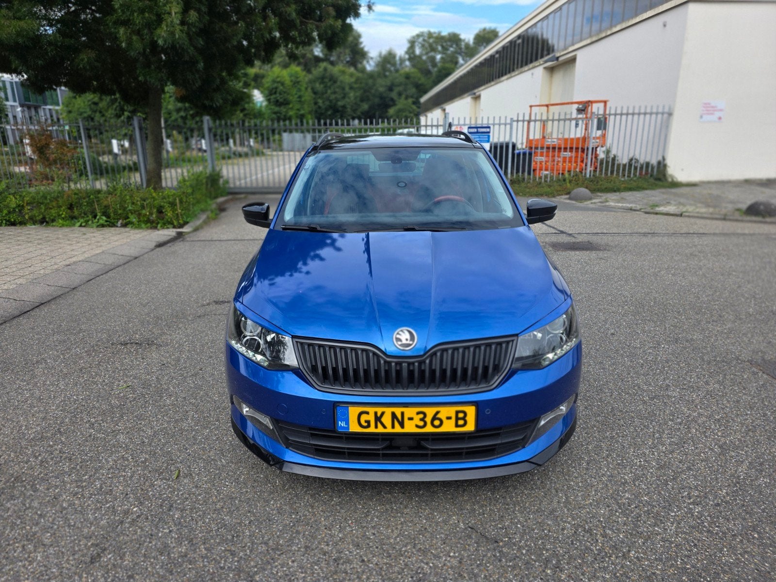 Skoda Fabia 1.2 TSI 110pk Monte Carlo Dsg-7 2015 Blauw, Stof, Blauw, Adaptive Cruise Control, Particulier