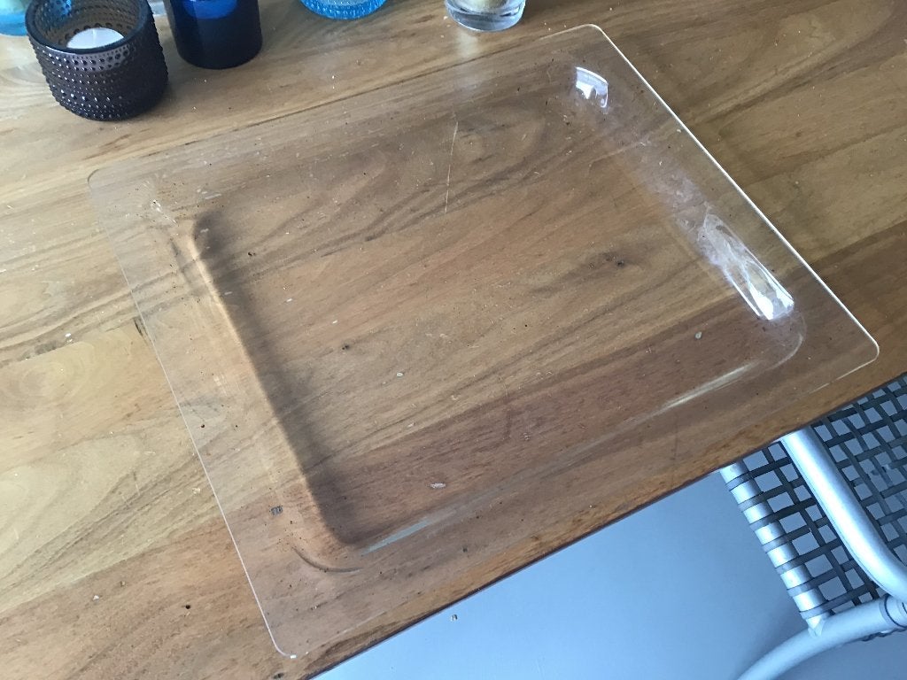 00114537 Ovenschaal Bosch Siemens ovens 378x320mm - glas, Ophalen of Verzenden, Zo goed als nieuw, Bosch, Glas