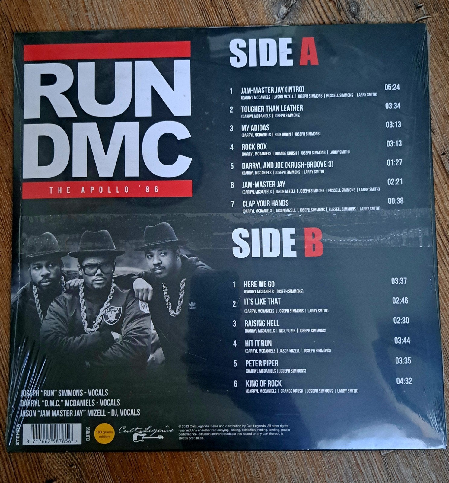 Run DMC - The Apollo '86 LP Nieuw in Verpakking, Ophalen of Verzenden, Nieuw in verpakking