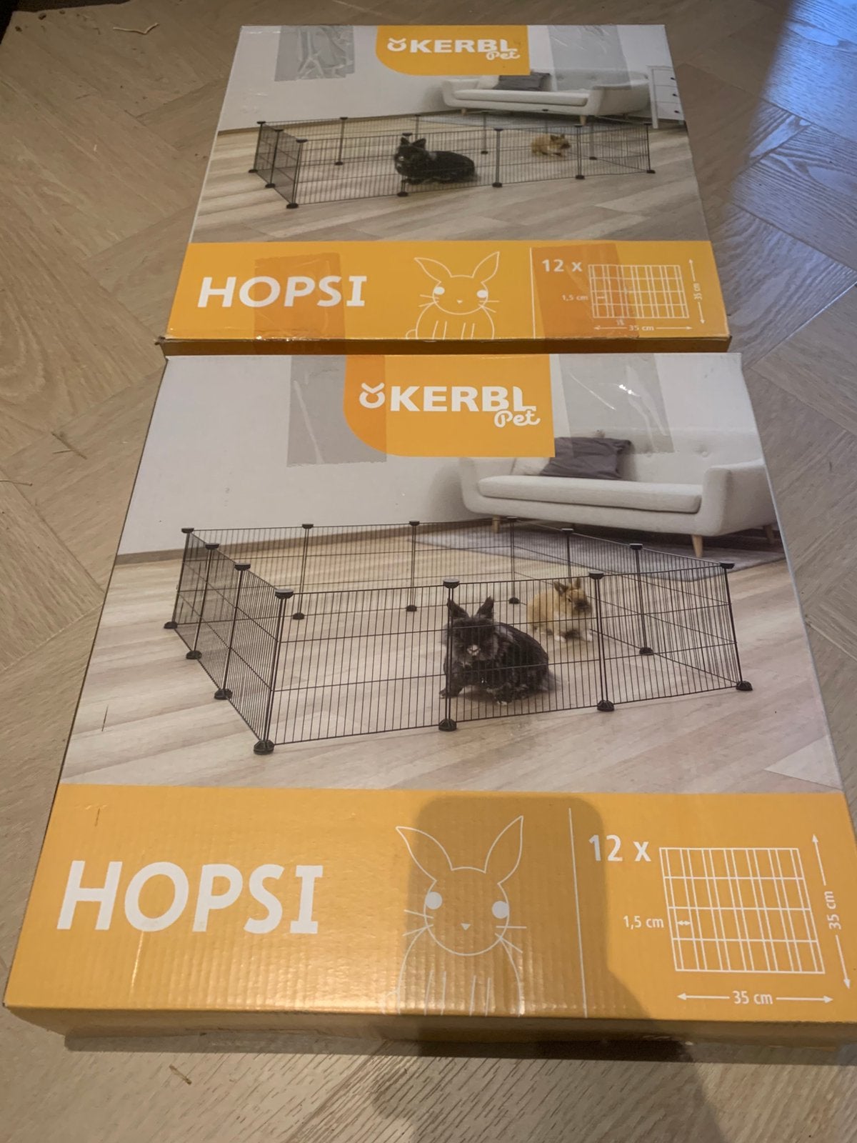 Kerbl Huisdier buitenverblijf 24 rasterelementen, Dieren en Toebehoren, Minder dan 60 cm, Kooi, 110 cm of meer, Ophalen of Verzenden