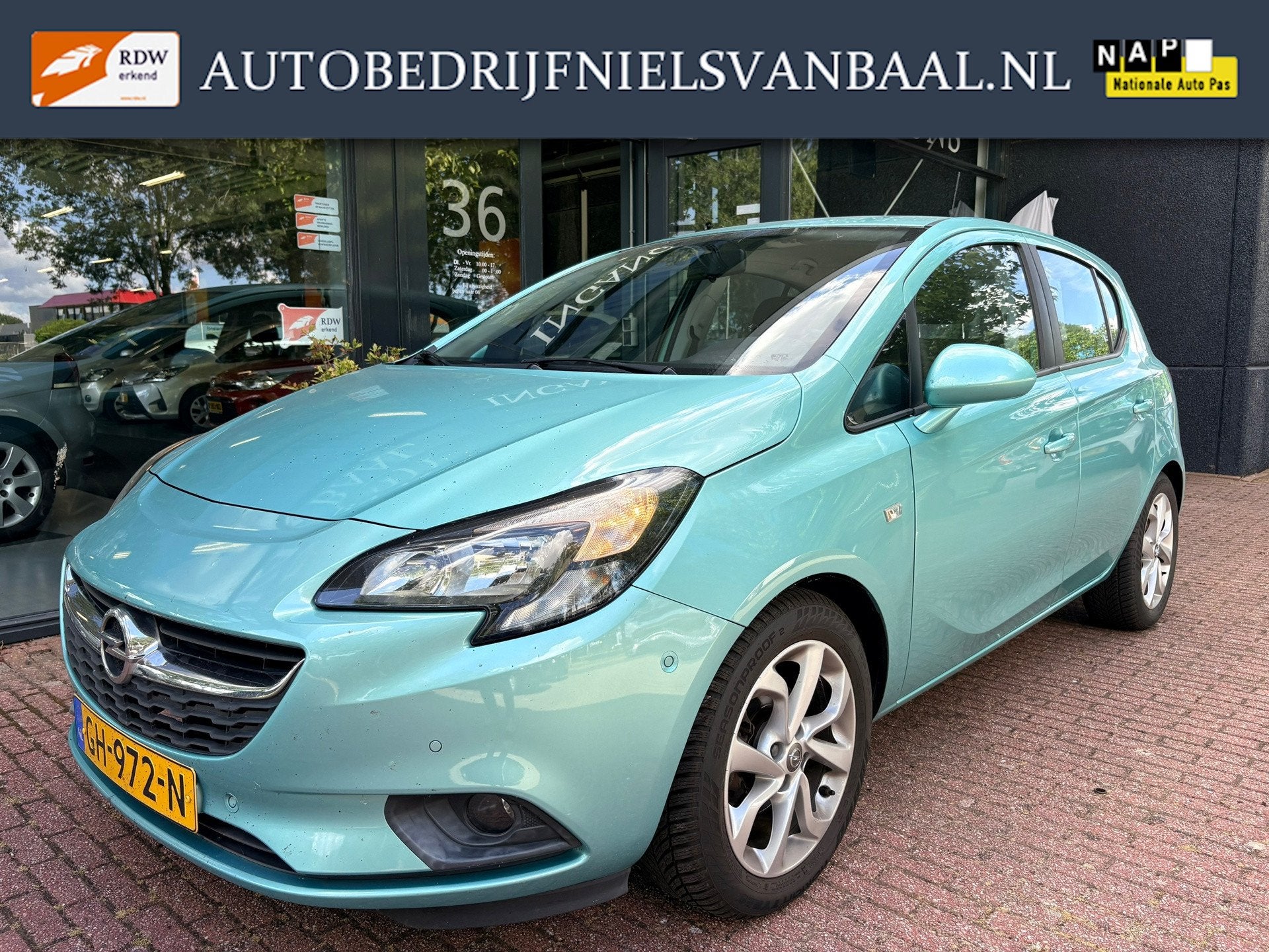Opel Corsa 1.4 Cosmo 89Dkm/Airco/Cruise/Camera/PDC/Trekhaak, Auto's, Opel, 4 cilinders, 49 €/maand, Origineel Nederlands, Bedrijf