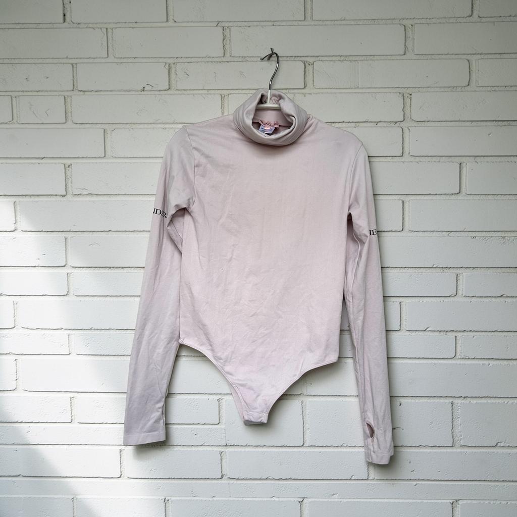 Reinders Body Top Maat S Licht Roze Col Tekst Duimgaten, R, R, R, Ophalen of Verzenden