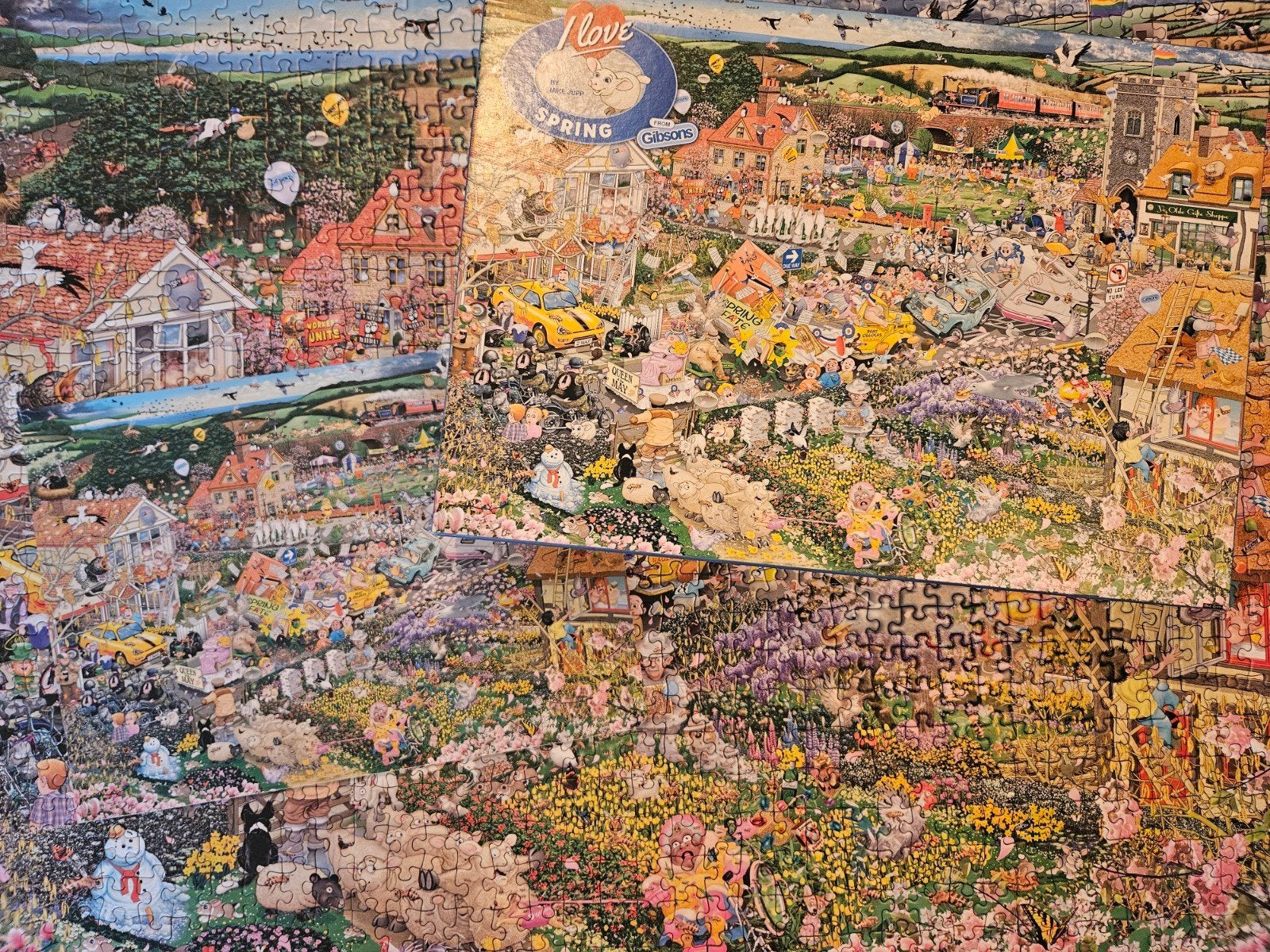 Gibsons puzzel 1000 I love Spring, Hobby en Vrije tijd, Denksport en Puzzels, Ophalen of Verzenden, 500 t/m 1500 stukjes, Zo goed als nieuw