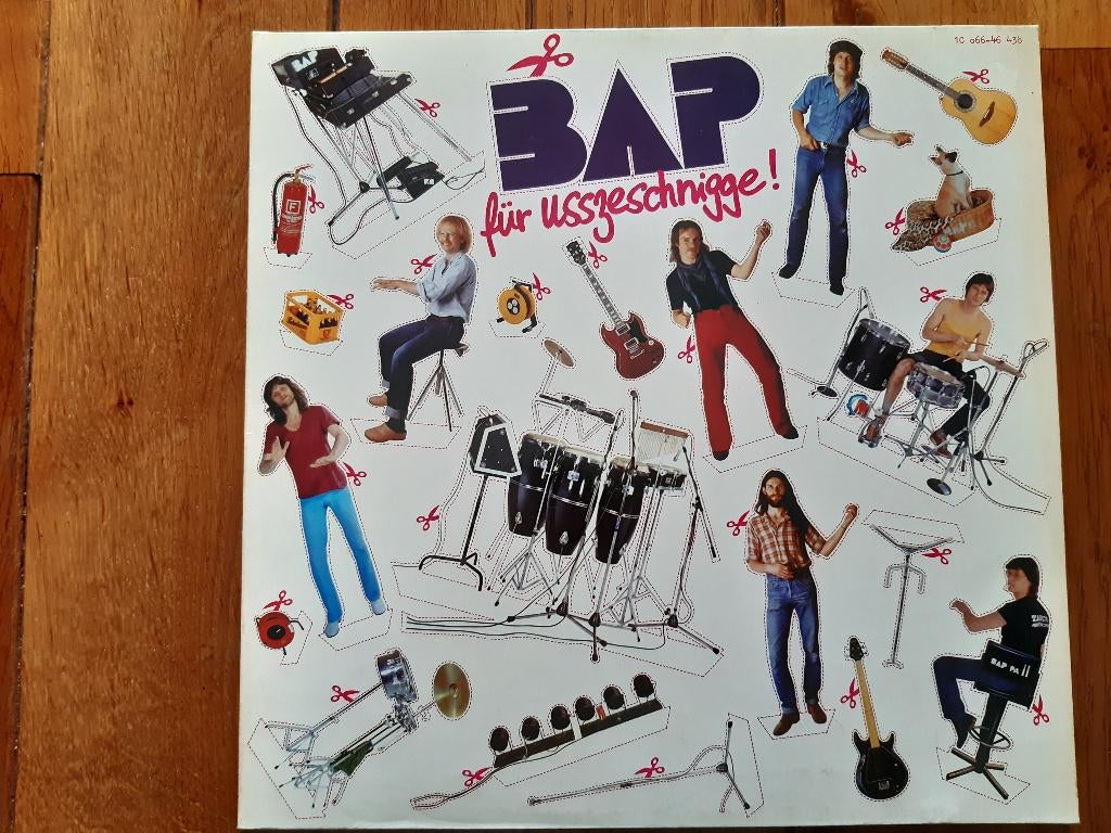 BAP - Für Usszeschnigge ! (Incl. Poster), Gebruikt, 1980 - 1989, Ophalen of Verzenden, Inclusief binnenhoes
