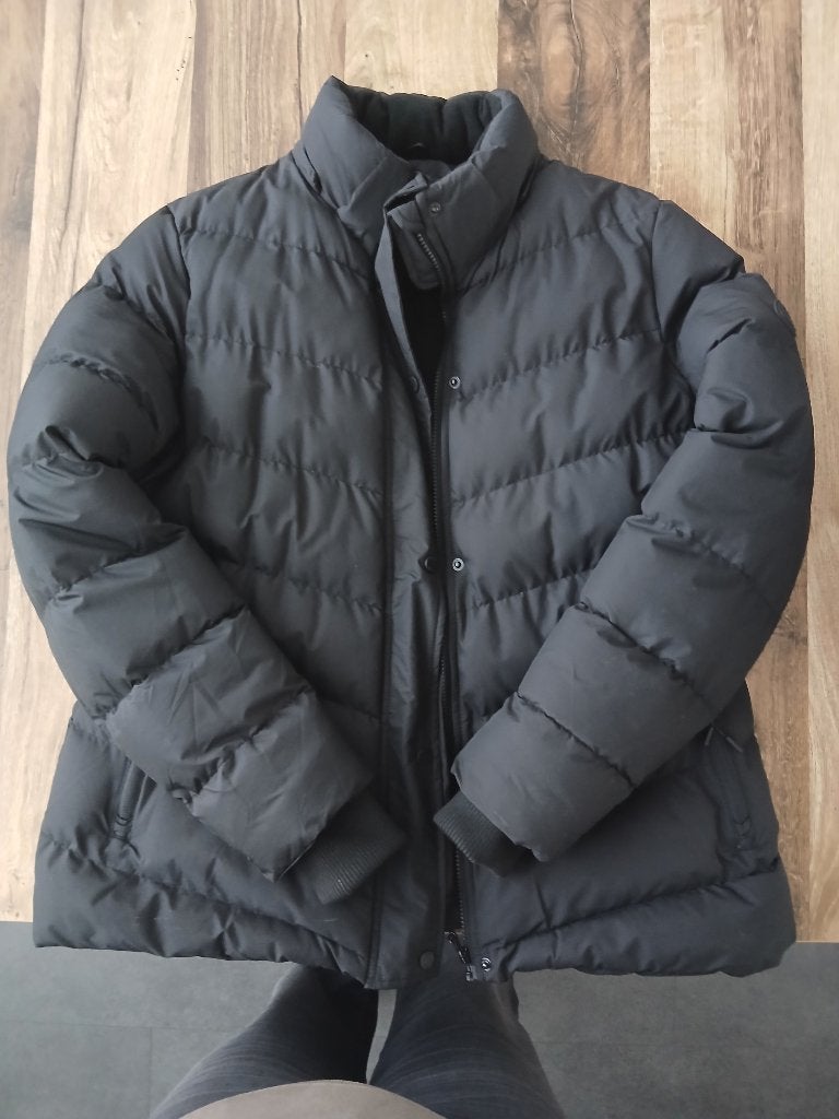 Dames winterjas, Kleding | Dames, Jassen | Winter, Ophalen of Verzenden, Zo goed als nieuw, Maat 46/48 (XL) of groter, Zwart