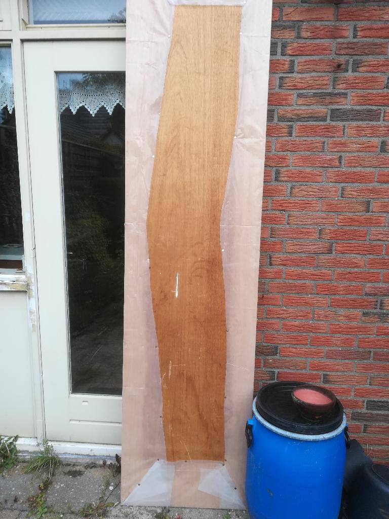 Multiplex plank, Doe-het-zelf en Verbouw, Hout en Planken, Ophalen, Gebruikt, Minder dan 25 mm, 200 tot 250 cm