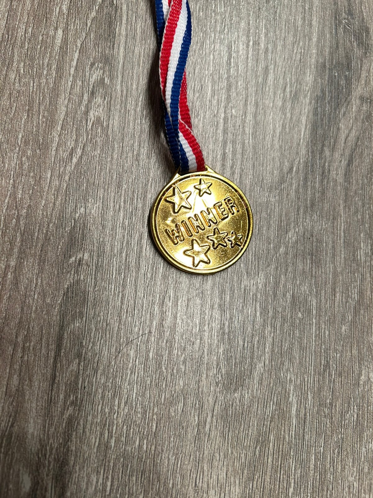 1x medaille winner / ster (plastic), Ophalen of Verzenden