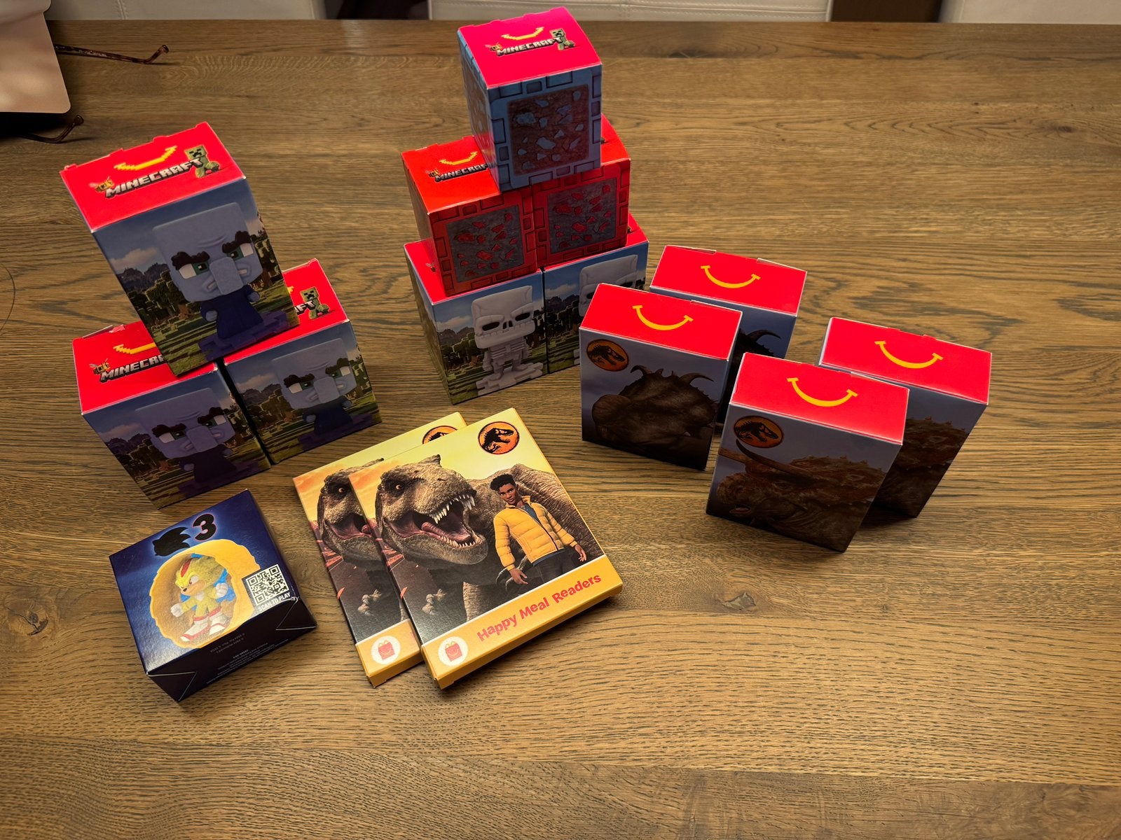 Verschillend Happy Meal Speelgoed van Minecraft en Jurassic, Ophalen of Verzenden, Nieuw