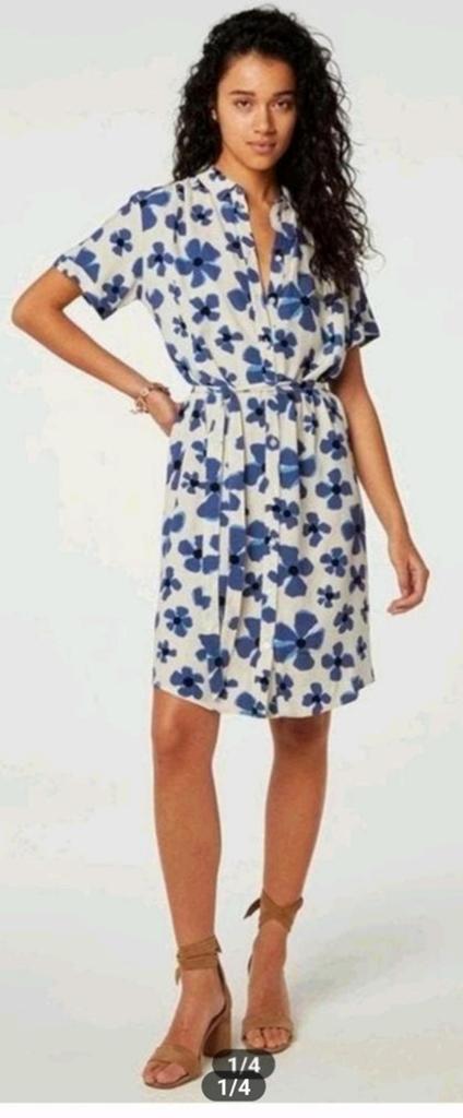 Fabienne Chapot Boyfriend jurk maat 38 *nieuw *, Maat 38/40 (M), Blauw, Nieuw, Ophalen of Verzenden
