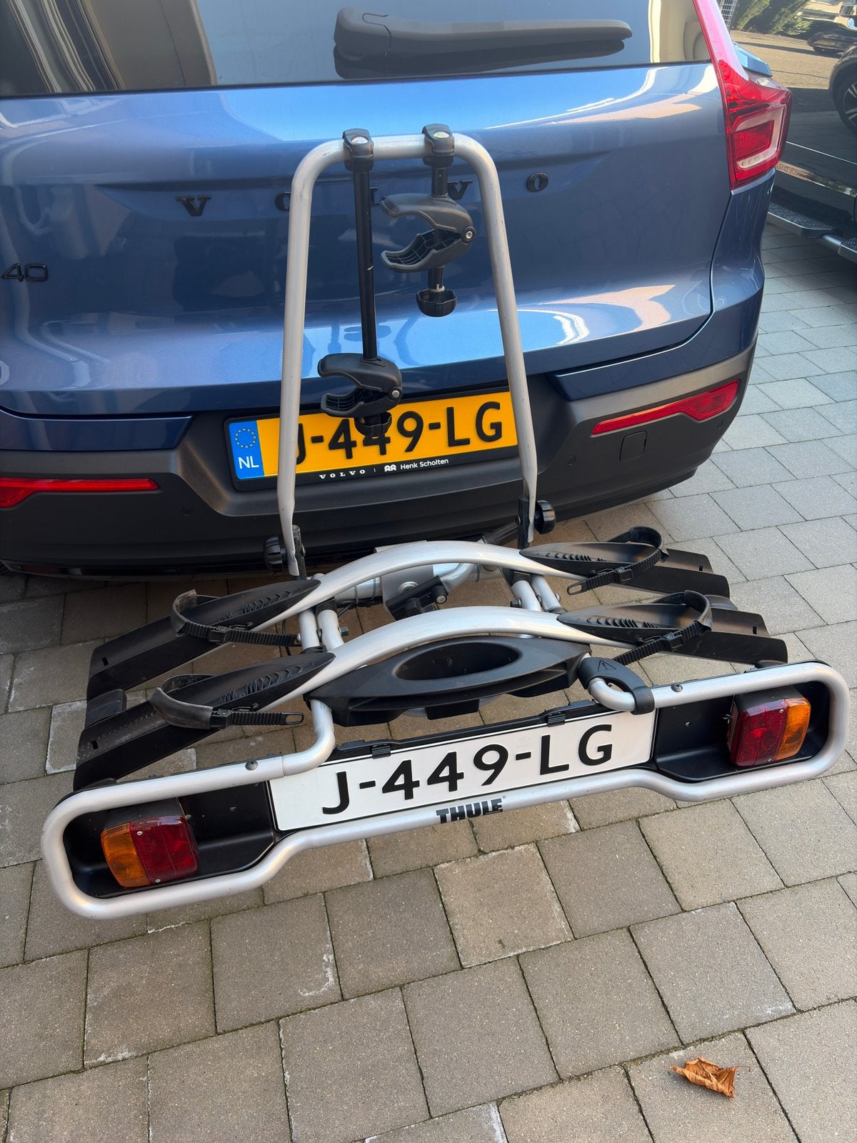 Thule fietsendrager, Ophalen, Zo goed als nieuw, 2 fietsen, Trekhaakdrager