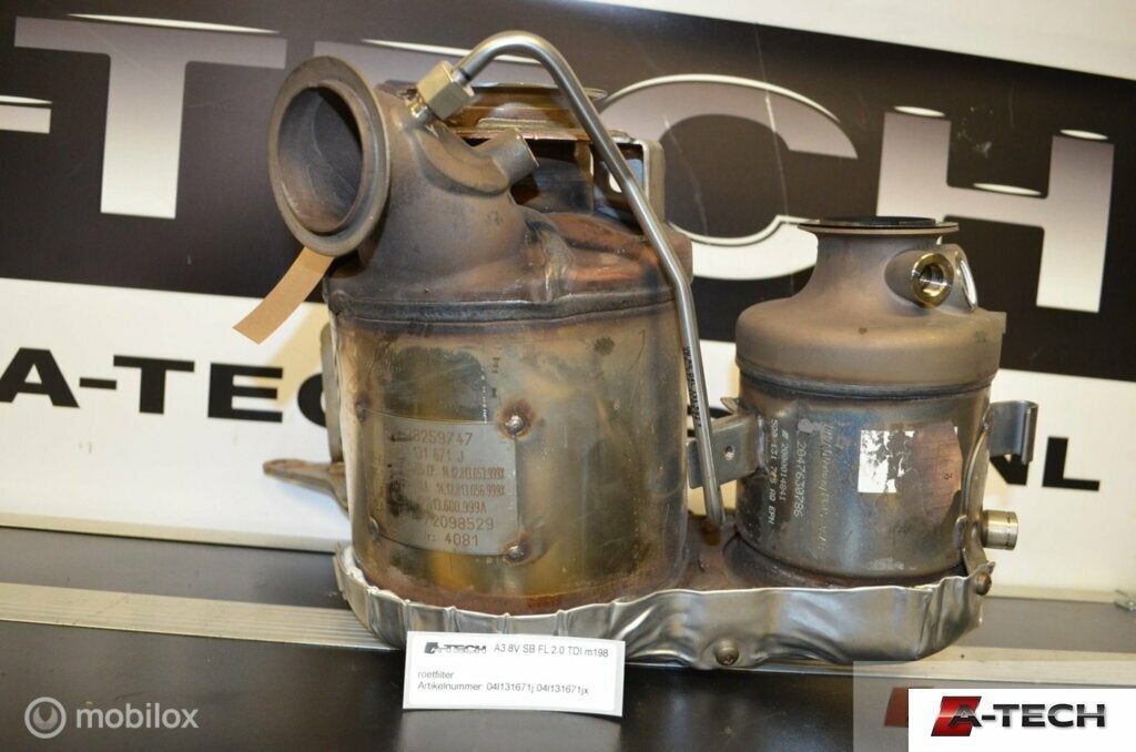 Roetfilter Audi A3 Sportback 8V 2.0 TDI quattro 04l131671j, Audi, Gebruikt, Audi, Ophalen of Verzenden