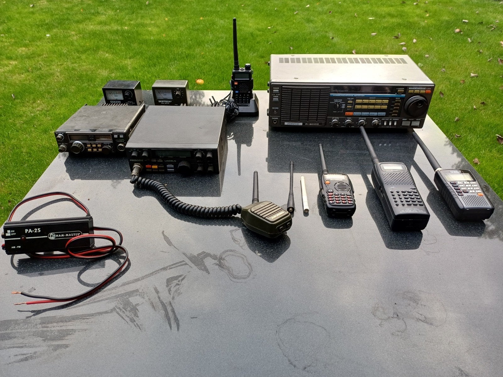 Diverse radioapparatuur: Kenwood, Yaesu, President, Baofeng, Ophalen of Verzenden, Gebruikt