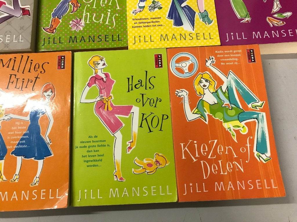 T.K. nog 21 boeken en 11 pockets van Jill Mansell zie lijst, Ophalen of Verzenden, Gelezen, Jill Mansell, Europa overig