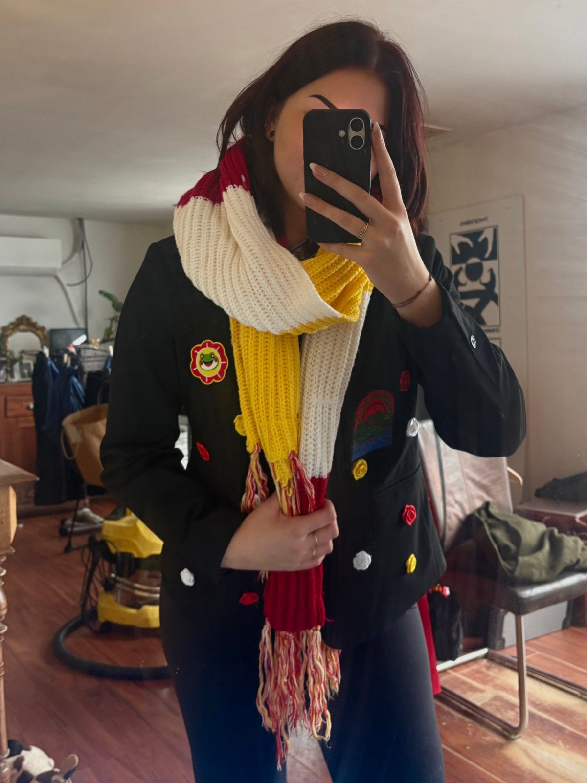 Oeteldonks carnavals jasje, Ophalen of Verzenden, Zo goed als nieuw, Maat 38/40 (M), Carnaval