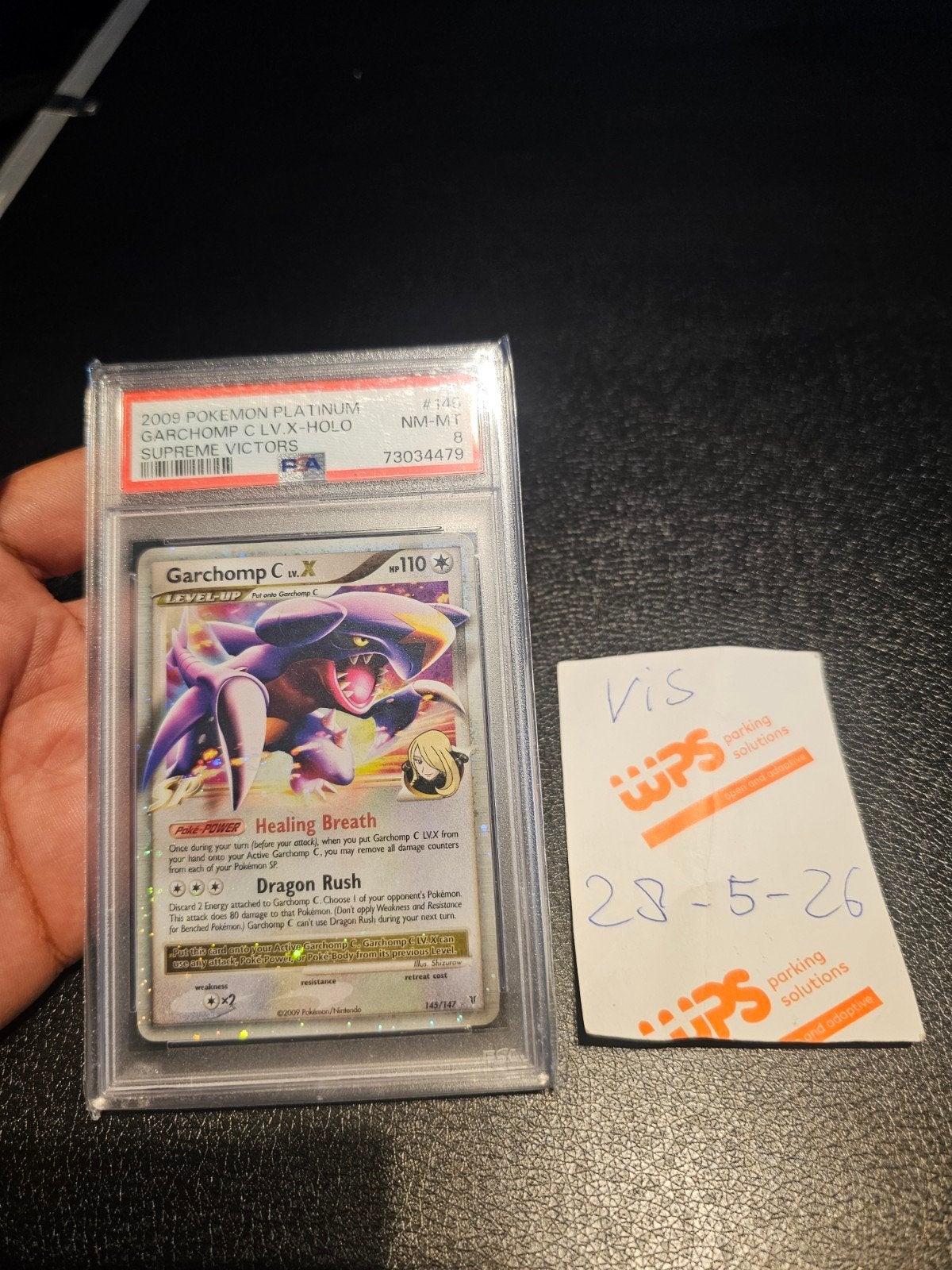 Garchomp lvl.x psa 8, Ophalen of Verzenden, Zo goed als nieuw