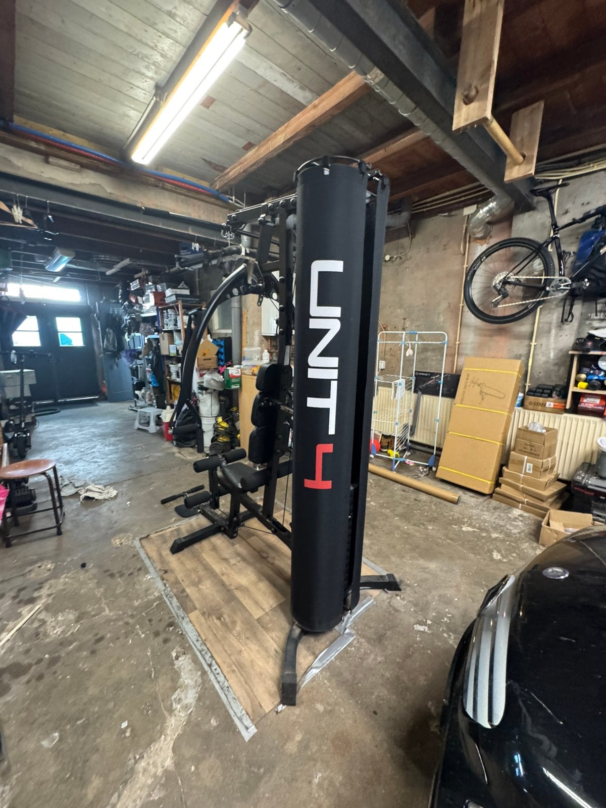 Krachtstation focus fitness unit 4 nog in nieuwstaat, Sport en Fitness, Fitnessapparatuur, Ophalen, Benen, Krachtstation, Zo goed als nieuw