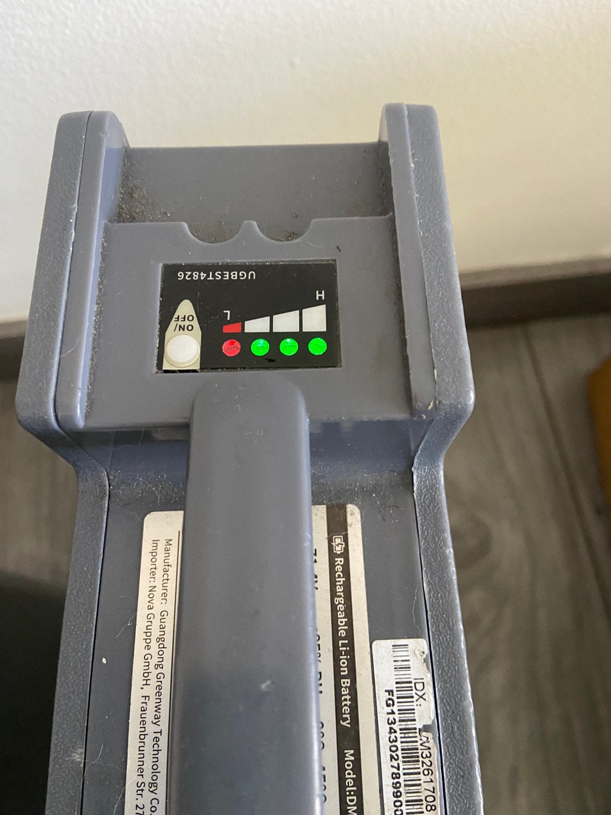La souri E-sourini Lithium Accu 60v, Ophalen, Zo goed als nieuw, Overige typen, Overige merken