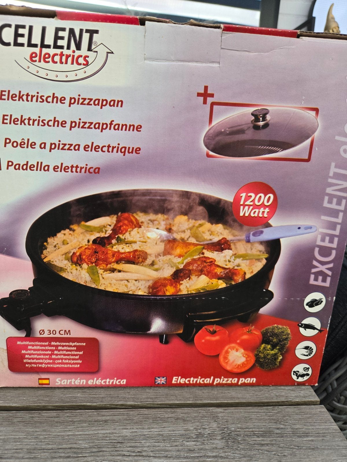 Electrische Pizzapan, Ophalen of Verzenden, Nieuw