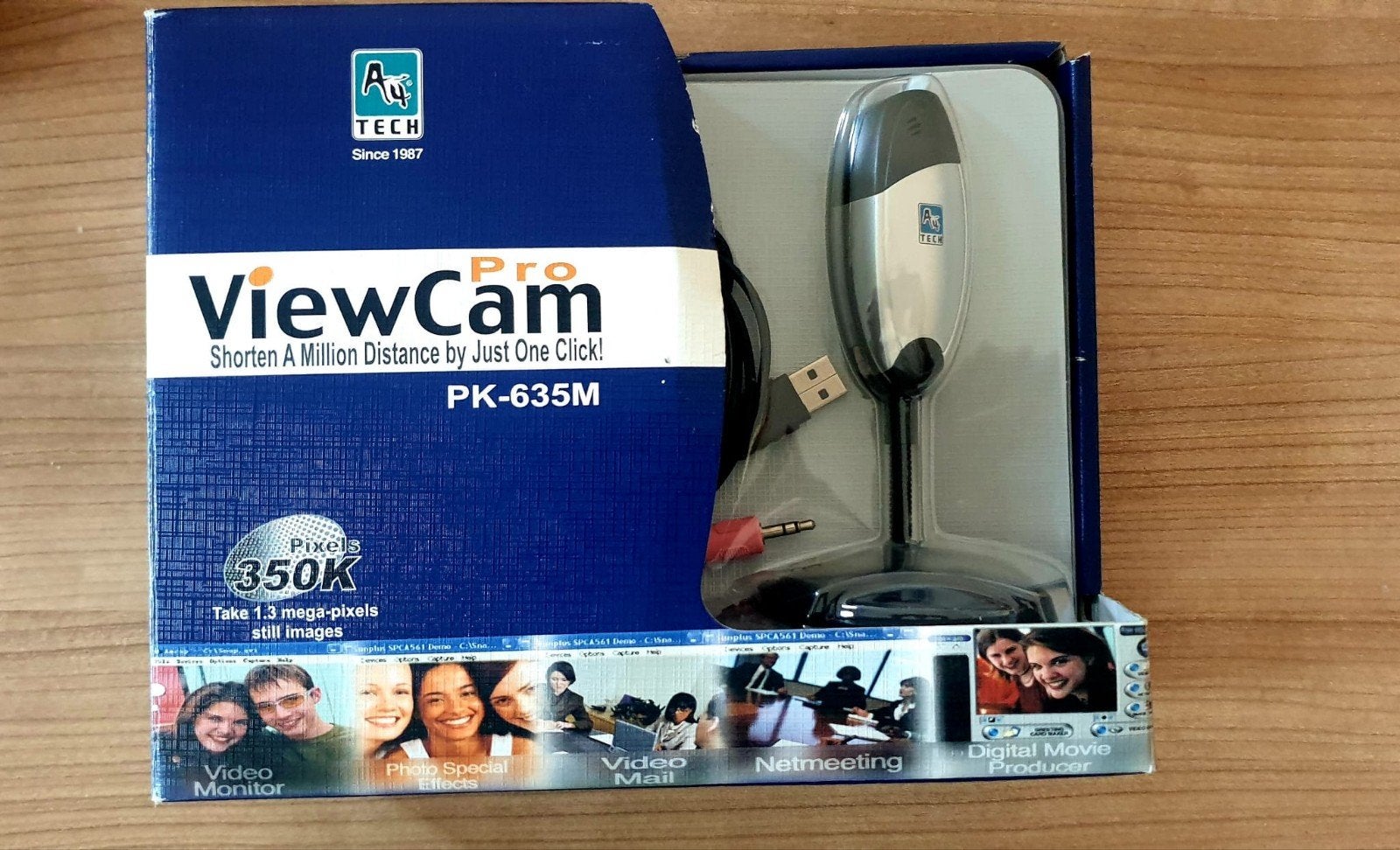 pc  camera - mic  ( webcam ), Computers en Software, Ophalen, Zo goed als nieuw