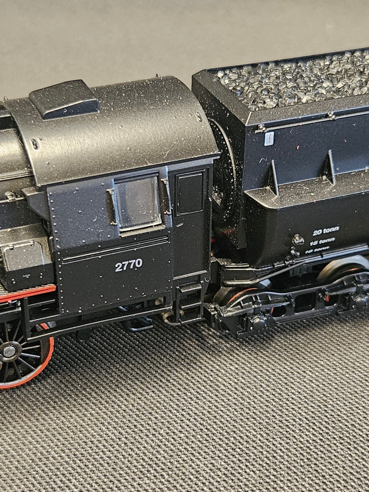Märklin H0 Stoomlocomotief 2770 met tender, artikel 3417, Z, Locomotief, Z, Gelijkstroom of Wisselstroom