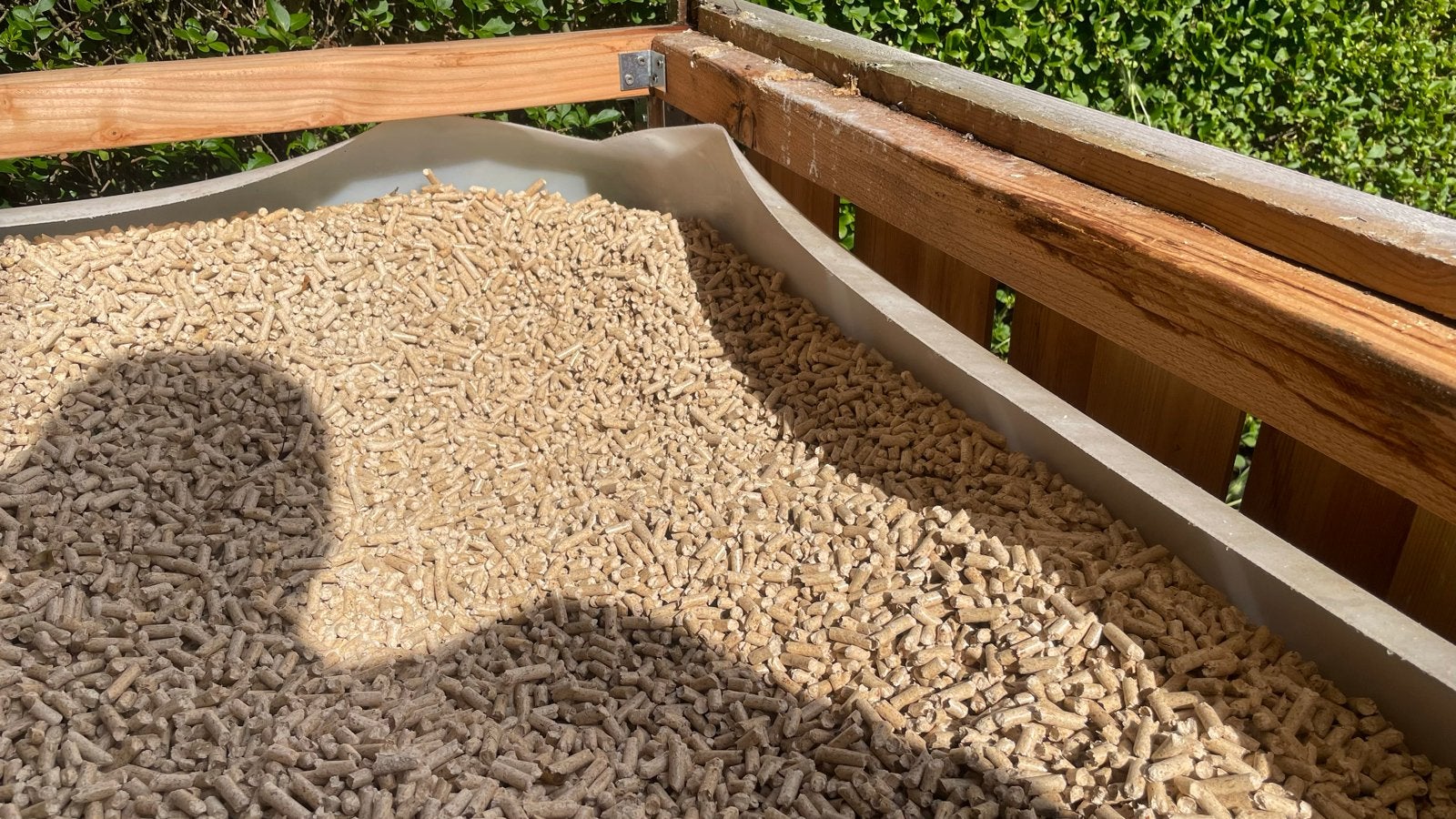 Houtpellets los gestort, minimaal 600 kg inclusief bak, Tuin en Terras, Haardhout, Minder dan 3 m³, Ophalen