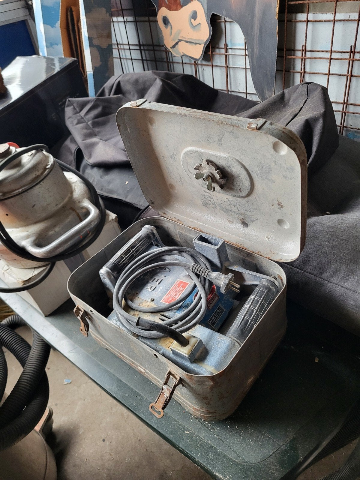 Oude Baier Muurfrees MF 63 N - 700W Made in Germany, Ophalen, Gebruikt, Muurfrees, Baier