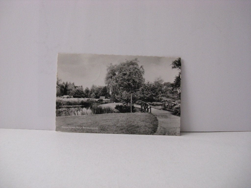 Voorschoten Burgem.Berkhoutpark nr 762, Verzamelen, Ophalen of Verzenden, Voor 1920, Gelopen, Noord-Brabant