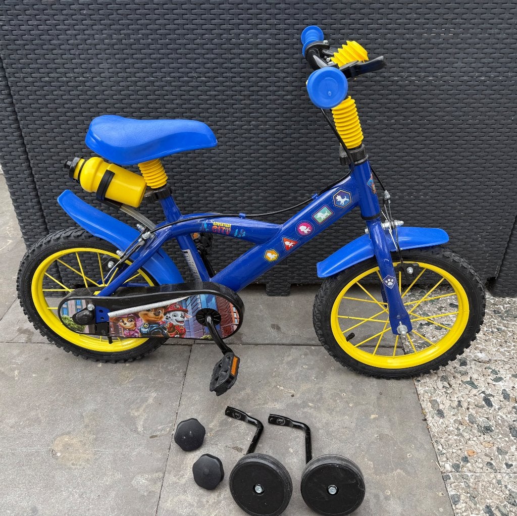 GELIJK OPHALEN! Paw Patrol stoere Jongens fiets 14 inch!, Ophalen, 14 inch of minder, Volare, Handrem