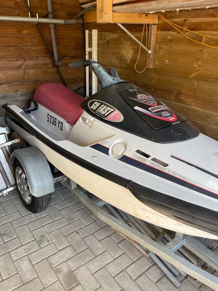 Yamaha Jetski met trailer - Go Fast editie, Watersport en Boten, Ophalen, Gebruikt, Benzine, 70 tot 120 pk