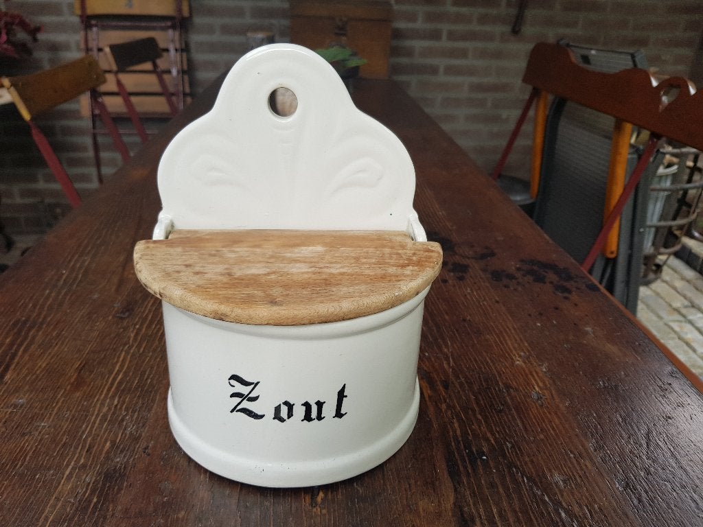 zoutpot societe ceramique Maestricht, Antiek en Kunst, Ophalen of Verzenden