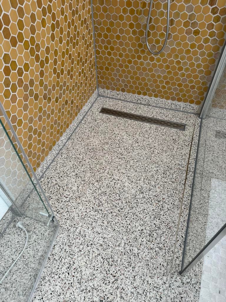 Terrazzo look vloertegel 59,5cm x59,5 cm NIEUW 5,64m2, Ophalen, 40 tot 60 cm, 40 tot 60 cm, Keramiek