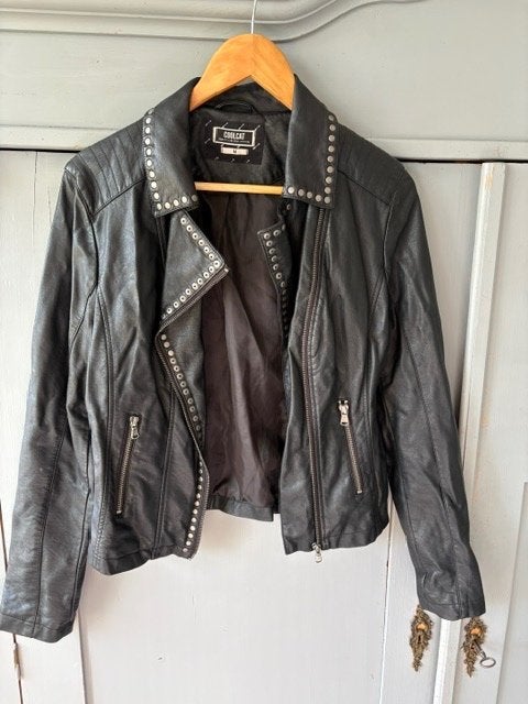 Te koop, dames jasje, Maat 38/40 (M), Zwart, Ophalen of Verzenden, Coolcat