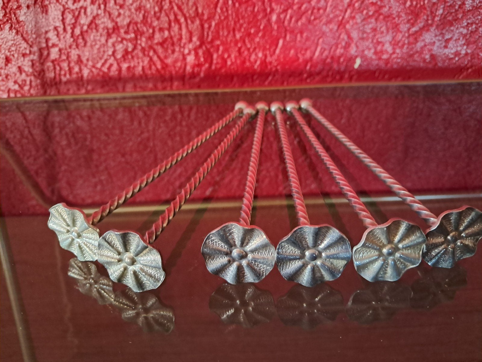 Vintage verzilverde cocktailstampers., Ophalen of Verzenden