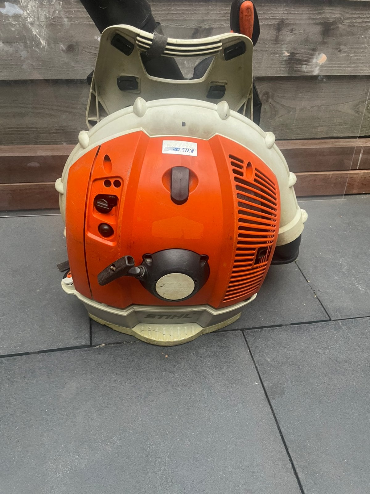STIHL BR600 bladblazer, Ophalen of Verzenden, Zo goed als nieuw, Benzine