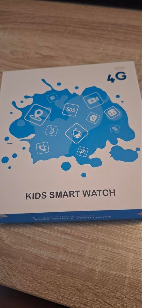 SMART WATCH KIND, Sieraden, Tassen en Uiterlijk, Smartwatches, Ophalen, Nieuw, Zwart, Android