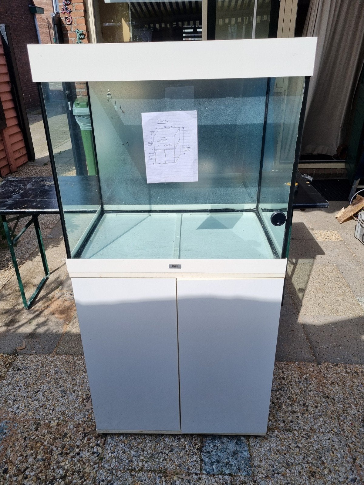 Aquarium met kast 240 liter., Dieren en Toebehoren, Ophalen