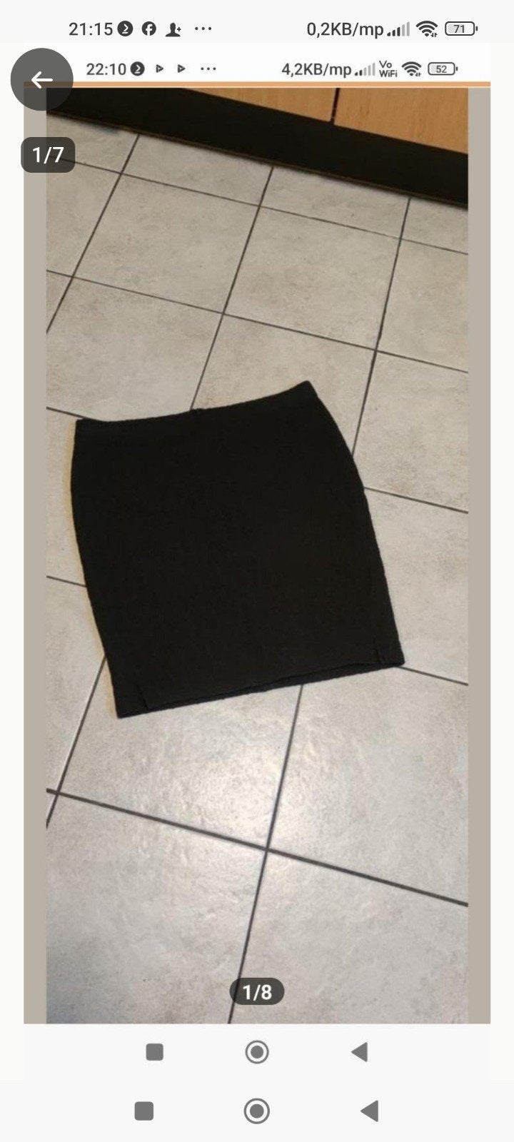 Street One Zwarte Stretch Rok Maat L, Zwart, Ophalen of Verzenden, Zo goed als nieuw, Boven de knie